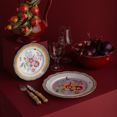 Pastore Faiança; Baci Milano; Alegoria Casa; Rosa dos Ventos; GMA Talheres